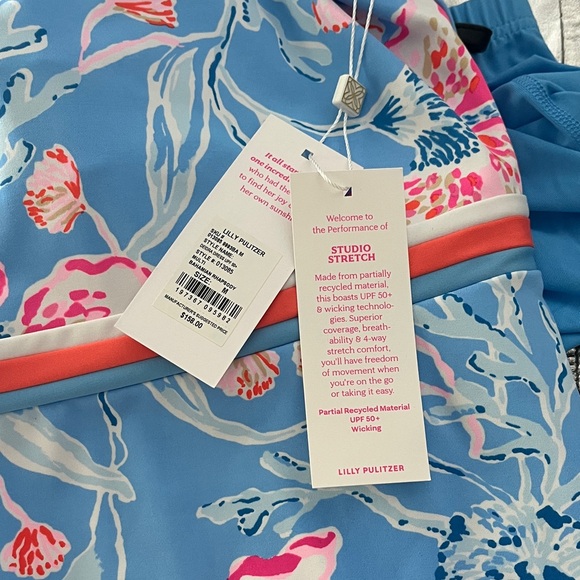 Lilly Pulitzer Blue and Pink Mini Dress - Picture 7 of 7